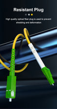 Load image into Gallery viewer, ONTi 0.5-100m SC/APC-LC/APC Fiber Optic Patch Cord 2.0mm SingleMode OS2 Optical Cable SM Simplex Fiber Optic Jumper FTTH
