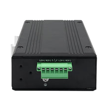 Load image into Gallery viewer, UOTEK 1000M Gigabit 10-Port Unmanaged Ethernet Switch Industrial DIN-rail Switch with Telecom Standards UT-60208F-8T-2GP-MNF
