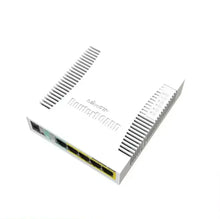 Load image into Gallery viewer, Mikrotik RB260GS / CSS106-5G-1S Smart SOHO Switch 5xGigabit Ethernet, one SFP cage powered by an Atheros Switch Chip
