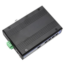 Load image into Gallery viewer, UOTEK 5-Port 100M Simple Managed Ethernet Switch Industrial DIN-Rail Ethernet Switch 310nm 20/40/60Km 1550nm 80/100/120Km SM UT-6405M
