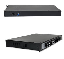Load image into Gallery viewer, ATD-G24F2E-RS  10/100/1000M adaptive fast Ethernet Enterprise Optical Fiber Switch Gigabit 24Port Fiber optical SC SFP 2 Ethernet 3KM
