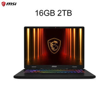 Load image into Gallery viewer, MSI Crosshair A16 HX Gaming Laptop 16&quot; QHD 2.5K 240Hz IPS Screen Netbook AMD Ryzen R9-7945HX 32GB 2TB RTX5060 PC
