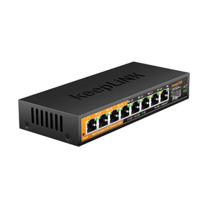 KeepLiNK 8-Port 2.5GbE Managed Ethernet Switch with 1*10Gb SFP+ Uplink LACP Support, High-Speed Connectivity, KP-9000-9XHML-X