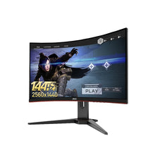 Load image into Gallery viewer, IPASON CQ27G1 27 inch Black 144Hz Lifting Rotary Bracket Curved Gaming Computer Monitor, VA Panel Type, Display Ratio: 16:9, Certification: CE
