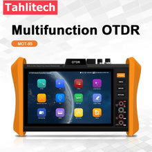 Load image into Gallery viewer, Optical Fiber Tester 8 inches OTDR Tester Built-in VFL OPM LS Event Map OLT SFP Test RJ45 Cable Tester Digital Multimeter Tester
