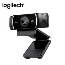 Load image into Gallery viewer, Logitech C922 Pro HD Webcam 1080P Autofocus Built-in Microphone  Stream HD Anchor Camera With tripod
