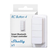 Load image into Gallery viewer, Shelly BLU RC Button 4 - Smart Four-Button Bluetooth Remote Controller
