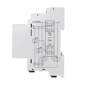 Shelly Pro 3EM (3-Phase Electricity Monitor) Relay With Three 120A Clamps