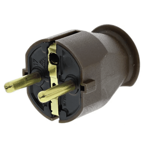 2 Pin Pc Plug 1.8 Metres Africa Shuko-Plug
