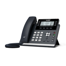 Load image into Gallery viewer, Yealink T43U Advanced Gigabit IP Phone with Dual USB Ports, 2 x Ethernet ports 10/100/1000 PoE support, 12 x SIP accounts, 8 x Line keys, Includes PSU
