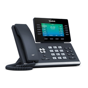 Yealink T54W Dual Band Wi-Fi IP Phone, 4.3” Backlit Colour LCD Display, Built-in Bluetooth 4.2, Built-in dual-band Wi-Fi (2.4GHz, 5GHz), Built-in USB