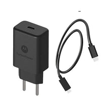 Load image into Gallery viewer, MotorolaTurboPower 30W USB-C Charger with 1m Cable SJMC302 (, Compatible with SAMSUNG, Apple, Huawei and other USB-C devices

