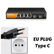 Load image into Gallery viewer, KeepLiNK 8-Port 2.5GbE Managed Ethernet Switch with 1*10Gb SFP+ Uplink LACP Support, High-Speed Connectivity, KP-9000-9XHML-X
