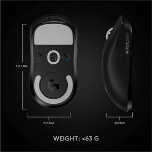 Original Logitech G PRO X Superlight Wireless Gaming Mouse 25K DPI Sensor LIGHTSPEED RGB Dual Mode Mice POWERPLAY Compatible