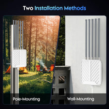 Load image into Gallery viewer, EDUP EP-AP2627 AX3000 WiFi 6 Outdoor High-Power Wireless Access Point High Performance Dual-Chip 3000Mbps Wireless Transmission Rate
