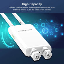 Load image into Gallery viewer, COMFAST Long Range dual- band 1200Mbps outdoor wireless AP CF-EW85 PoE mobile hotspot AP outdoor wifi router 2*5dBi antennas
