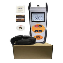 Load image into Gallery viewer, FTTH Tool Kit High Precision Handheld Fiber Optical Power Meter -70+3 Dbm Fiber Optical Cable, 800~1700nm used in Maintenance in Telecoms
