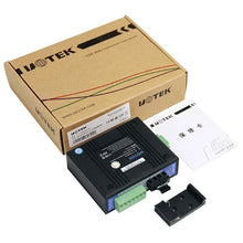 Load image into Gallery viewer, UOTEK RS232 RS485 RS422 Dual-Fiber MODEM with Built-in Power Supply AC100-240V Optic Fiber Modem Converter AC/DC 100-240V 1W UT-2788
