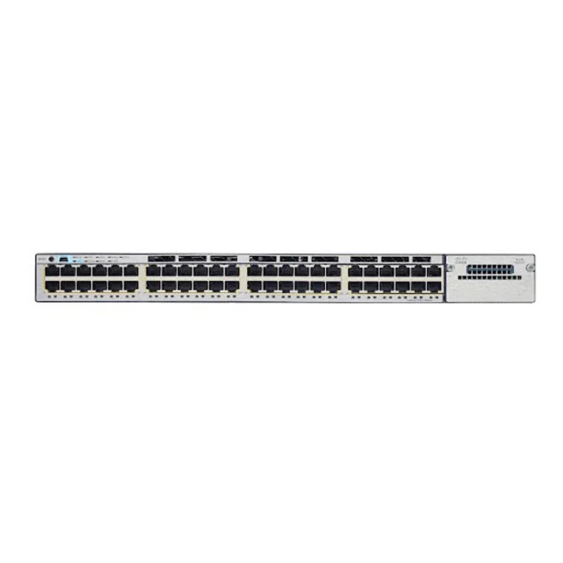 Cisco Catalyst 3750X-48P Switch Layer 3 48*10/100/1000 Ethernet PoE+ Ports, IP Base, Managed - Stackable, 48-Port WS-C3750X-48P-S GbE Switch
