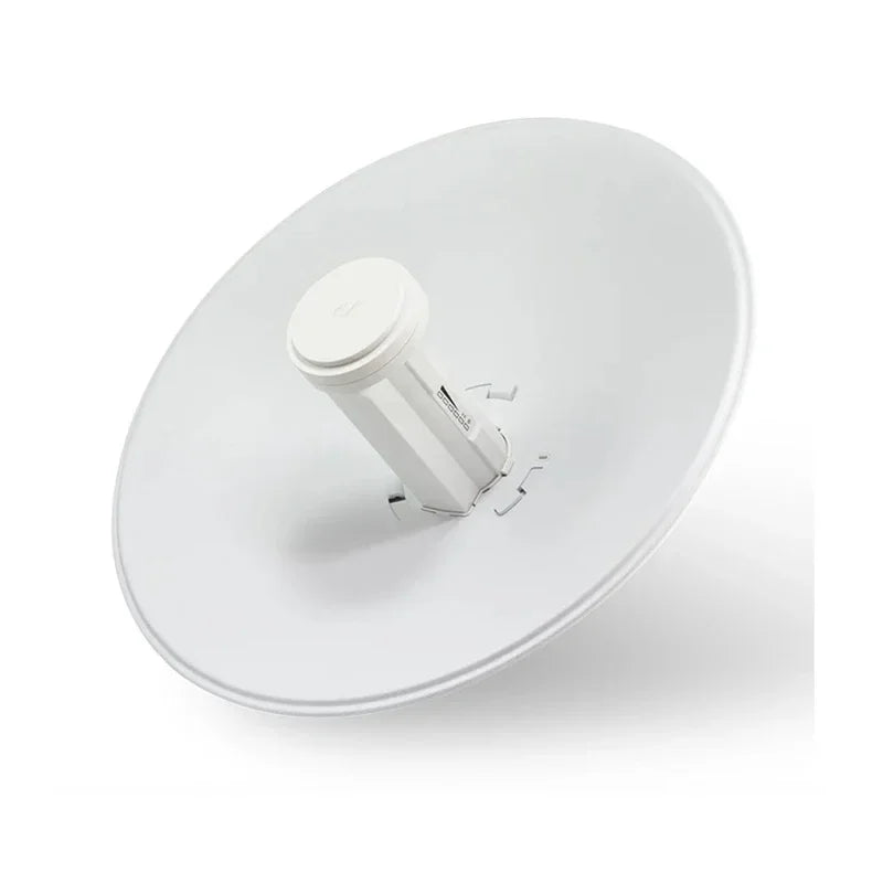 Ubiquiti PBE-M5-300 UISP airMAX PowerBeam M5, 300mm Bridge, 22 dBi Antenna gain, 1x10/100 Port, passive PoE pair, Pole mounting Kit