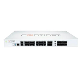 Fortinet Fortigate 400F Firewall FG-400F with 18*GE RJ45 ports (including 1*MGMT port, 1*HA port, 16*switch ports), 8*GE SFP slots