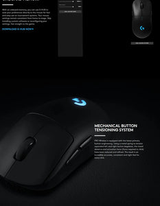 Logitech GPRO Wireless Mouse Goddess GPW X Second Generation Desktop Esports Game GPW Third Generation Mouse