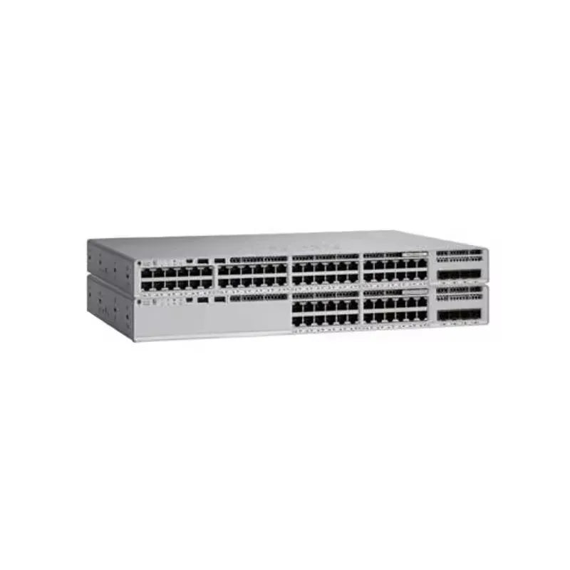 Cisco C9200L-24P-4G-E Catalyst 9200L 24-port PoE+ 4x1G uplink ports, Network Essentials, Enterprise 24 port POE switch, 598Gbps Switching