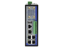 Load image into Gallery viewer, UOTEK G9809 Industrial 4G/3G/2G Port Gateway for Plc Hmi, Support Modbus/S7/IEC101/IEC103/DLT645, DC12V/1.5A, 1A@12VDC G9809
