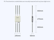 Load image into Gallery viewer, WiFi6 AX3000 Wireless Outdoor AP 2.4G/5.8GHz Dual Band High-Gain Antenna 200M waterproof Long Range Wireless WiFi repeater
