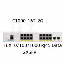 Load image into Gallery viewer, Cisco catalyst 1000 series switch with 16x 10/100/1000 Ethernet ports, 2x 1G SFP uplinks, 16x1G RJ45/2x1G SFP/Uplink C1000-16T-2G-L
