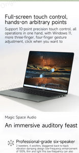 Honor MagicBook Art 14 Model 14.6" OLED Touchscreen Ultra5/Ultra7 16GB/32GB 1TB/2TB 120 Hz 3.1K Screen
