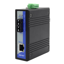 Load image into Gallery viewer, UOTEK 1 Port 10/100/1000M Industrial Network Fiber Optic Transceiver FTTD Adopt Optoelectronic Integrated Modules IP40 UT-2601GC
