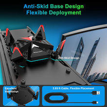 Load image into Gallery viewer, Newfast WiFi6 USB 3.0 Adapter AX5400 6G/5G/2G High Gain Antennas for PC Cle Network Card Receiver Extension Cable
