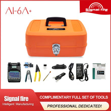 Load image into Gallery viewer, Signalfire AI-6A+/6C/6C+SM&amp;MM Automatic FTTH Fiber Optic Splicing Machine Optical Fiber Fusion Splicer with OPM and VFL
