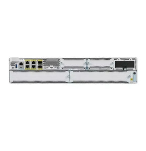 Cisco Catalyst 8300 Edge Platforms Series, 1RU w/ 1G WAN (1 SM slot + 1 NIM slot, 6*1G Ethernet ports), C8300-1N1S-6T Network Router