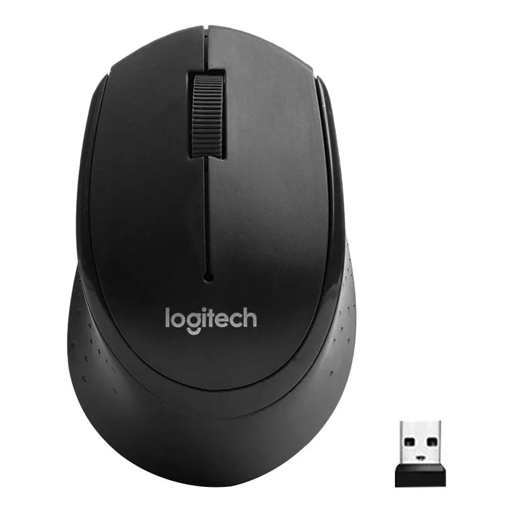 Logitech M330 Wireless Mouse Gaming Esports Peripheral 2.4GHz USB1000DPI 3 Buttons Optical Mouse Adjustable for Laptops PC