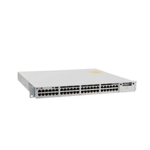 Load image into Gallery viewer, Cisco Catalyst C9300-48P-A 48Port POE Gigabit Ethernet switch, 48*1G copper with modular uplinks, PoE+, Network Advantage Enterprise Switch
