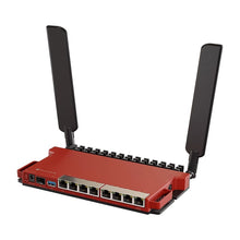 Load image into Gallery viewer, MikroTik L009UiGS-2HaxD-IN  Dual-core wireless router 2.5G, 8× 10/100/1000 Ethernet ports, 1× 1G Ethernet port with PoE-out
