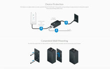 Load image into Gallery viewer, Ubiquiti POE-24-24W PoE Adapters 24VDC 1.0A 24W Power 100-240VAC 50/60Hz, 100Mbps LAN Port PoE Injector

