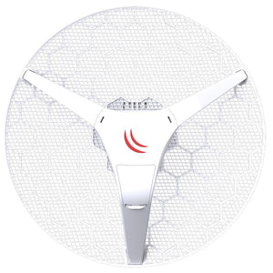 MikroTik LHG 5 AC Outdoor WiFi Access Point RBLHG-5nD Wireless Bridge - 5GHz CPE Point-to-Point Integrated Antenna - 24.5dBi Antenna gain - Dual Chain