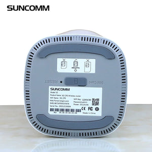 SUNCOMM S2 WiFi6 5G CPE with SIM Card slot X62 CPU Mobile Home Office Indoor Gaming Wireless 2.4G & 5G Router