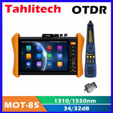Load image into Gallery viewer, 8-Inch Touch Screen OTDR Tester Optic Fiber Live Test SC/UPC 150km Optical Reflectometer OPM OLS VFL Tester SC/UPC Connector
