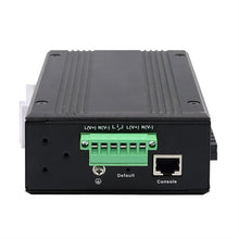 Load image into Gallery viewer, UOTEK Industrial 100M 2 Layers 8 Ports RJ45 Network Managed POE Ethernet Switch 2 Gigabit Optical Fiber SC DIN-Rail UT-6428M
