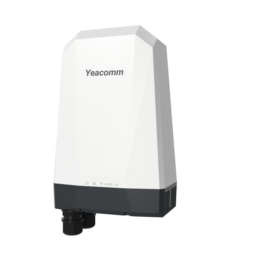 Yeacomm NR610 Outdoor 4G 5G CPE WiFi Cellular Router With Sim Card Slot Waterproof 5G ODU Mesh Wireless Router Gigabit FCC, CE, RoHS