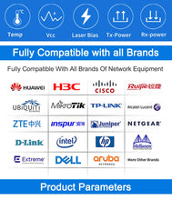 Load image into Gallery viewer, SFP 10G RJ45 Transceiver Module SFP-10G-TX 10GBase-T RJ45 Copper 30m For Mikrotik/TP-Link/Zyxel/Hasivo/AUSU/Fiber Router
