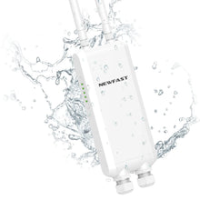 Load image into Gallery viewer, NEWFAST 1200Mbps WiFi Repeater Outdoor Access Point 2.4G/5.8G Wireless Router/AP Long Range Wifi Extenders 3 Gigabit Ports EU/US
