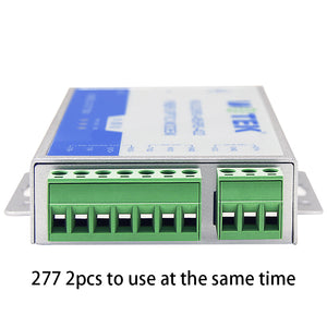 UOTEK 2pcs Fiber Transceiver RS232 RS485 RS422 20KM SC Port RS-232 RS-485 RS-422 to Fibre-optical Converter UT-2577SM+UT-2578SM