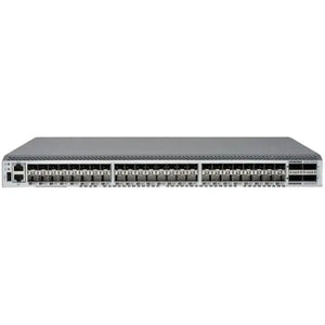 Brocade G620 64 port switch, 24 port activation, 24 Brocade 16Gb/s shortwave multi-mode modules, port side exhaus BR-G620-24-16G-R