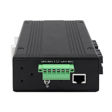 Load image into Gallery viewer, UOTEK 100M 8 Ports Managed Ethernet Switch IGMP Snooping V1/V2/V3 4+4G DIN-rail Switch 10/100Mbps IP40 rating UT-62208F-4T4SC-MNF
