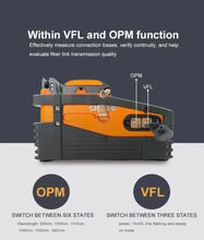 Load image into Gallery viewer, Original AI-9 AI-6 AI-5 Signal Fire Fiber Fusion Splicer 10 Languages freely Switch Built-in Optical Power Meter and VFL5.0 CE,FCC,RoHS
